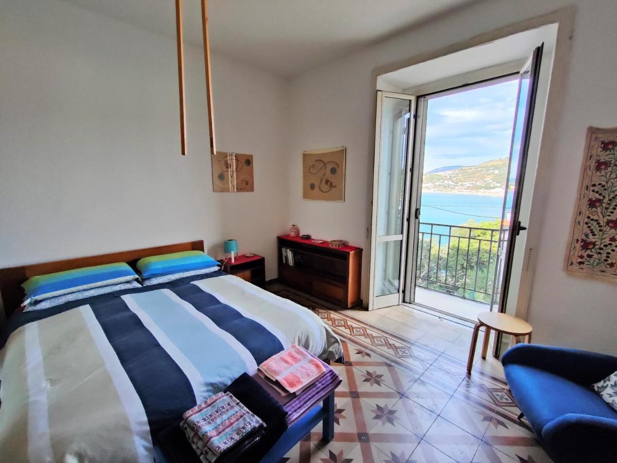Panoramic Apartments In Villa In Center "The Beach And The Cliff" 1 Agropoli Exteriör bild