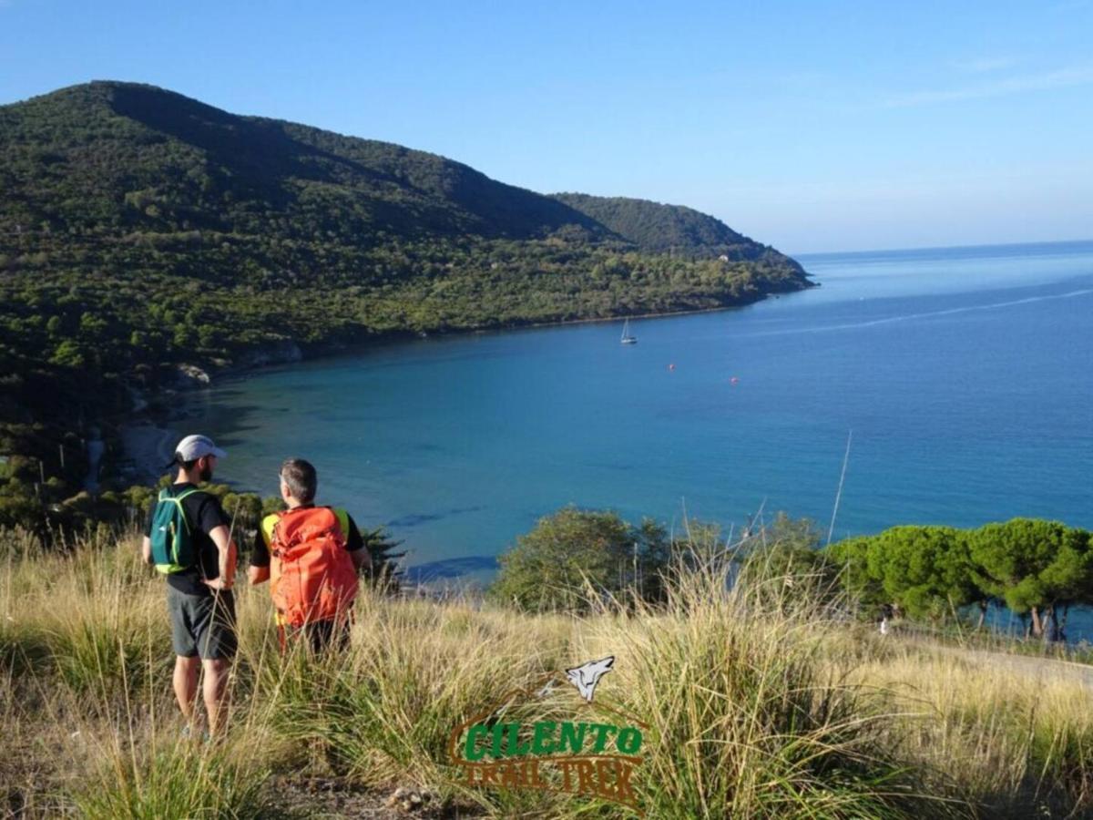 Panoramic Apartments In Villa In Center "The Beach And The Cliff" 1 Agropoli Exteriör bild