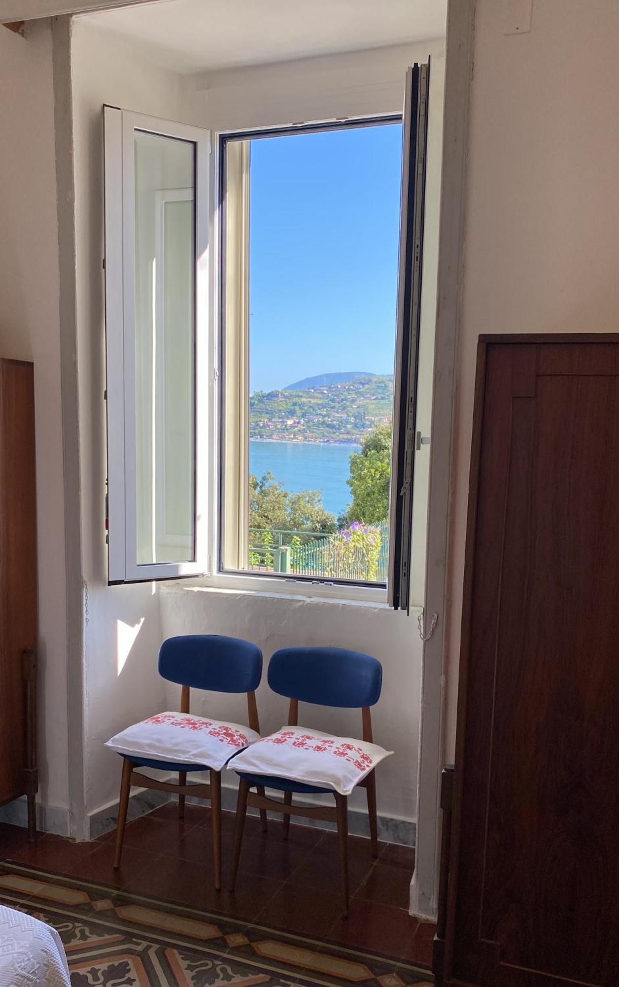 Panoramic Apartments In Villa In Center "The Beach And The Cliff" 1 Agropoli Exteriör bild
