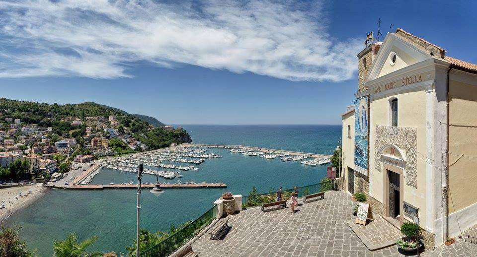Panoramic Apartments In Villa In Center "The Beach And The Cliff" 1 Agropoli Exteriör bild