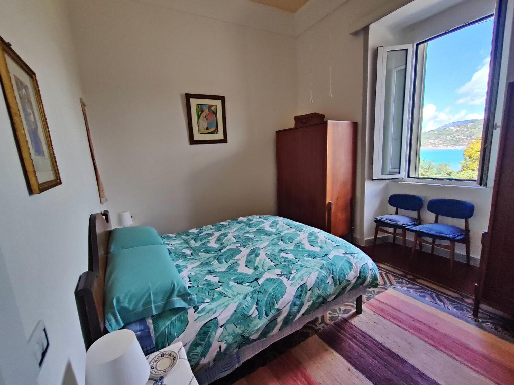 Panoramic Apartments In Villa In Center "The Beach And The Cliff" 1 Agropoli Exteriör bild